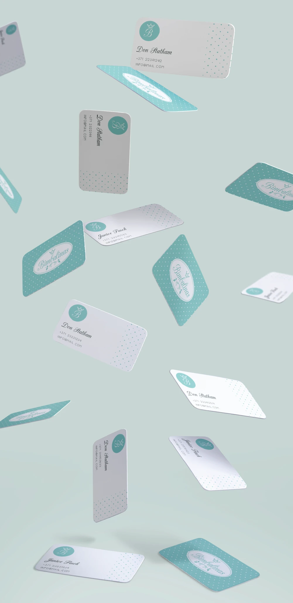 Bimbalinas - Logo and Print design